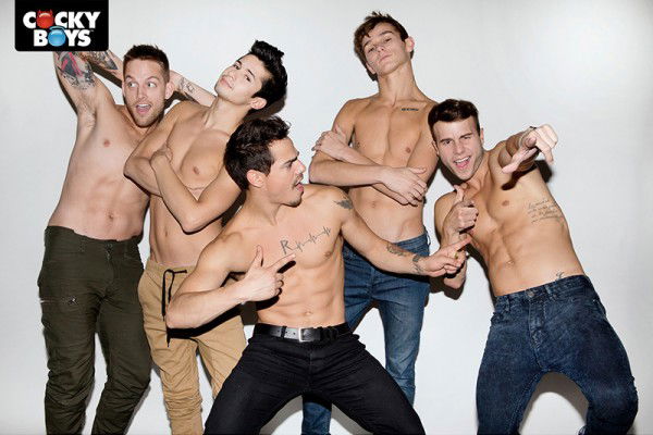 Sebastian Kross and Gabriel Cross One Erection Episode One: Sticky Face!