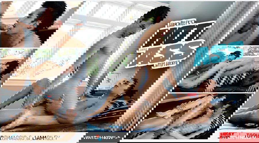 Topher Dimaggio and Liam Riley