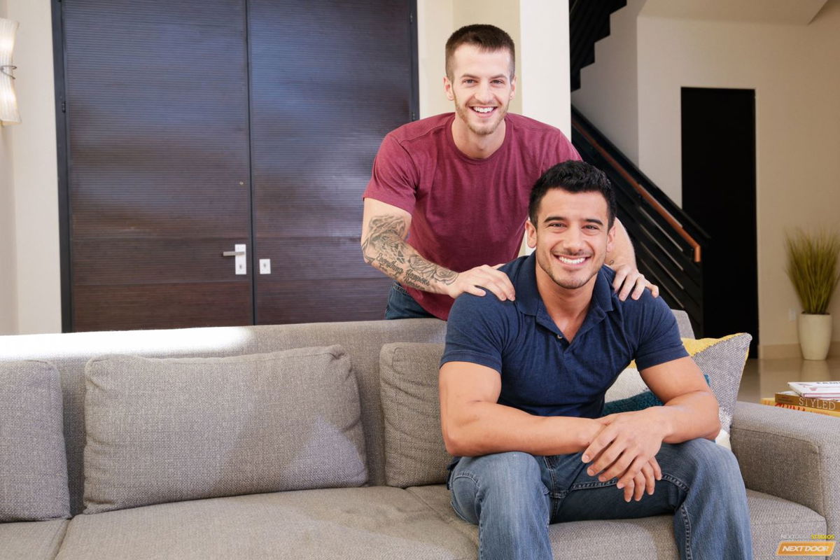 Quentin Gainz and Kayden Andrews Gay Porn