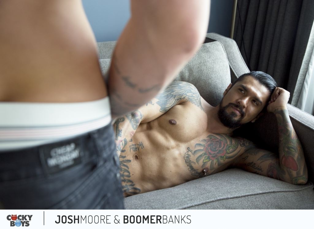Josh Moore and Boomer Banks