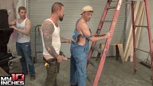 Rocco Steele, Alex Adams and Lance Hart