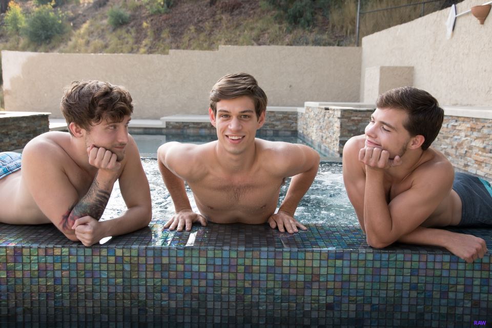 Scotty Zee, Michael Del Ray and Dakota Young