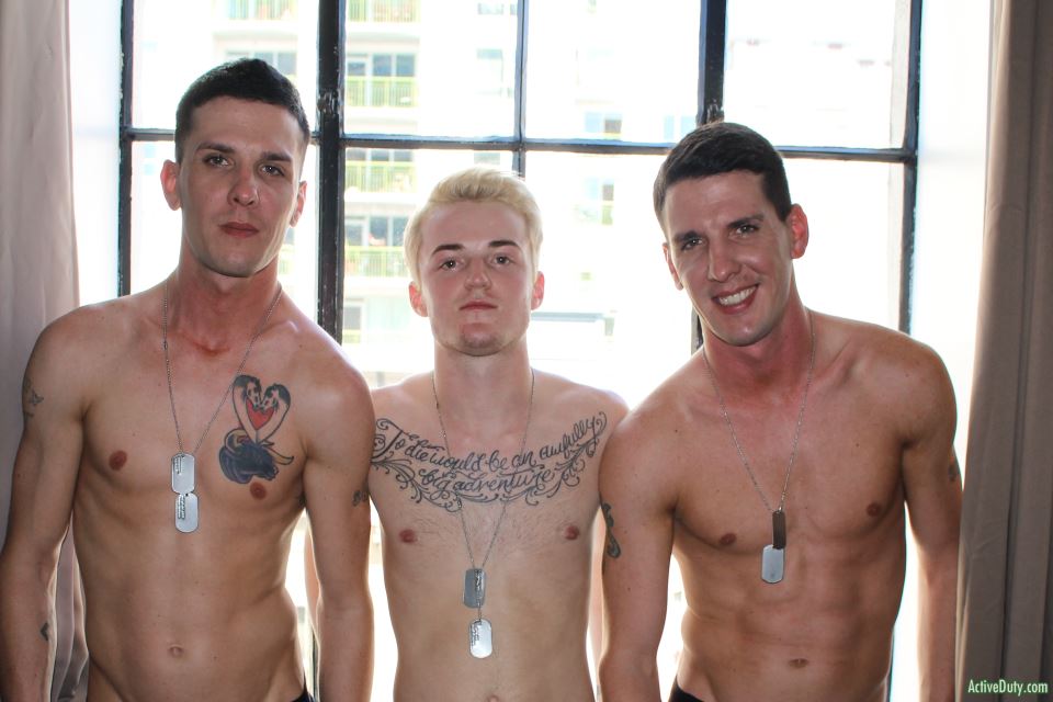 Dominic, Michael Stax and Jacob Stax