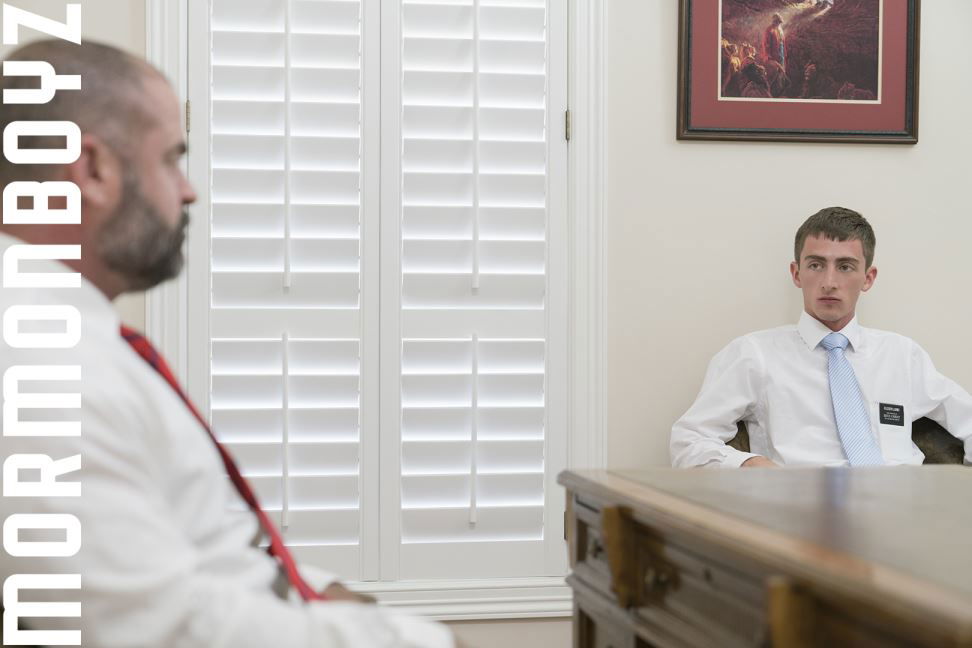 Elder Lund and Bishop Angus