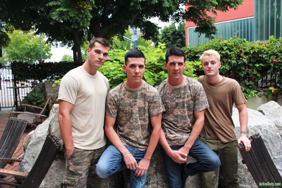 Dominic, Princeton Price, Michael Stax and Jacob Stax