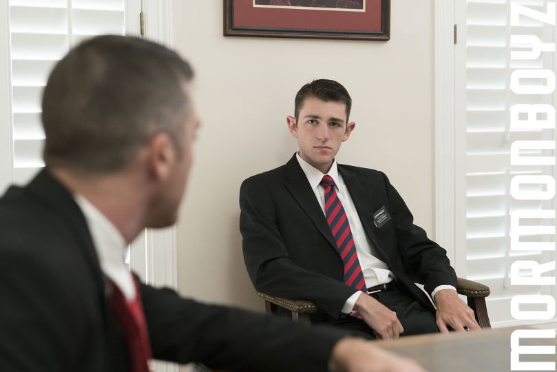 Elder Ingles and Bishop Hart