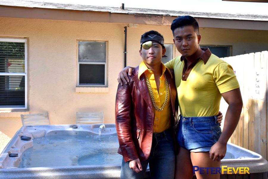 Jessie Lee and Alex Chu