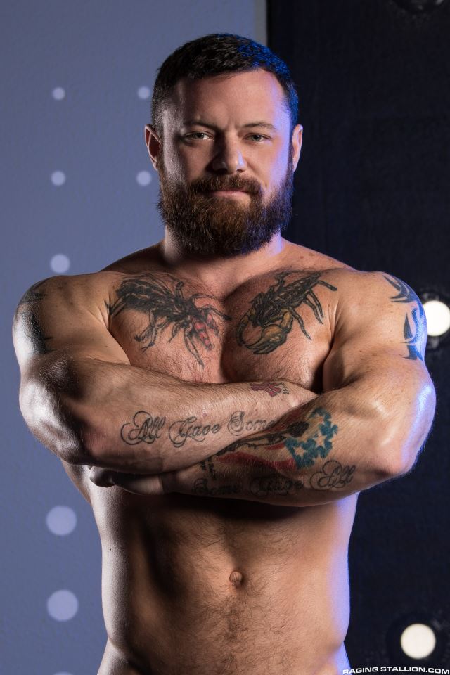 Kurtis Wolfe and Sergeant Miles