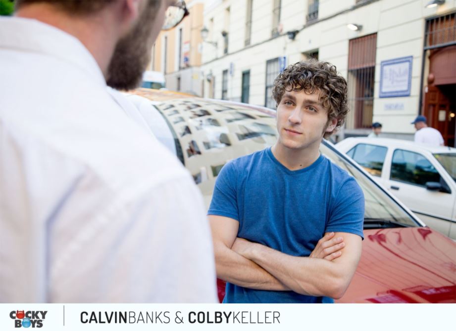 Colby Keller and Calvin Banks