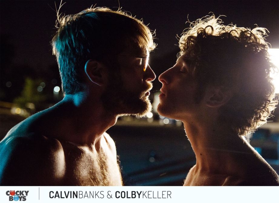 Colby Keller and Calvin Banks