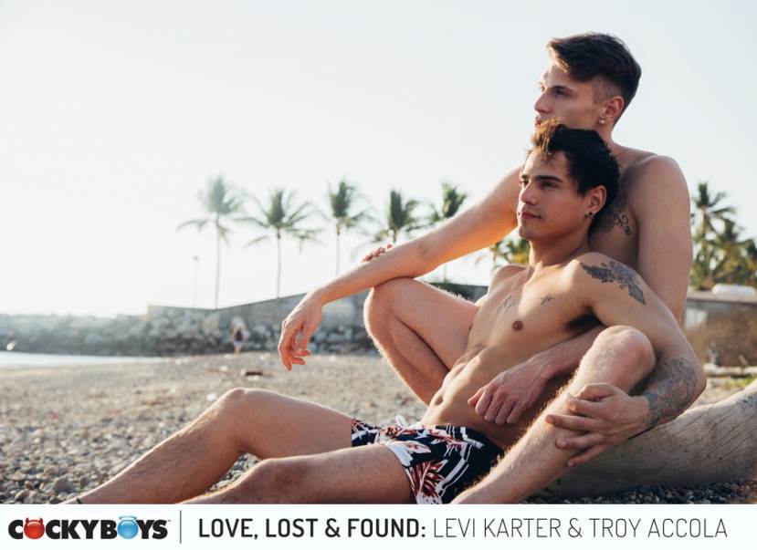 Levi Karter and Troy Accola