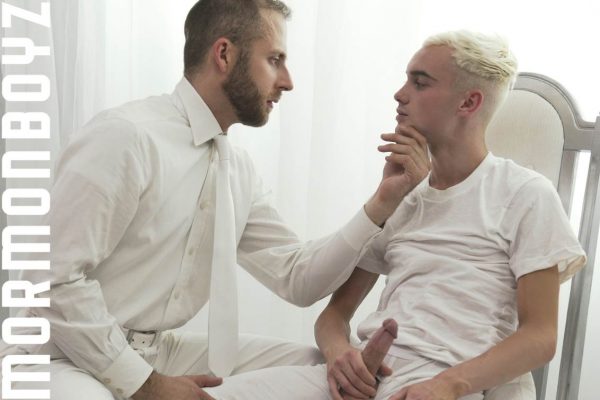 Spencer Laval and Quentin Gainz President Lewis Interviews Elder Clarke For Mormon Boyz 3