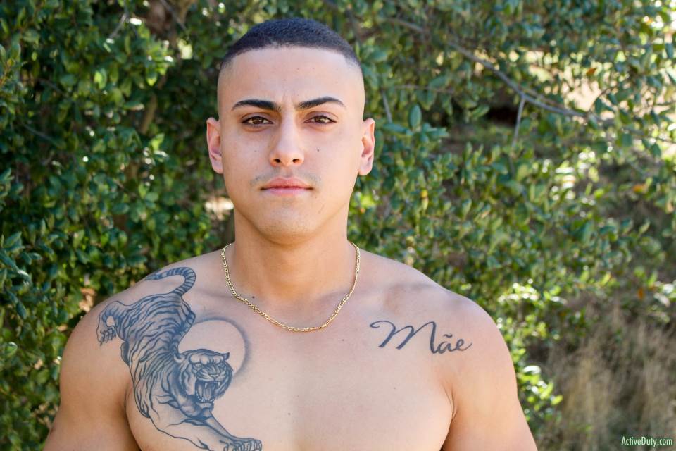 Marco Jerks Off For Active Duty