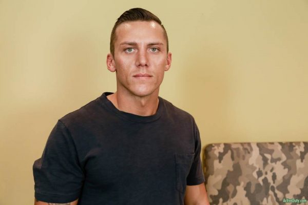 Nicholas Sykes Jerks Off For Active Duty