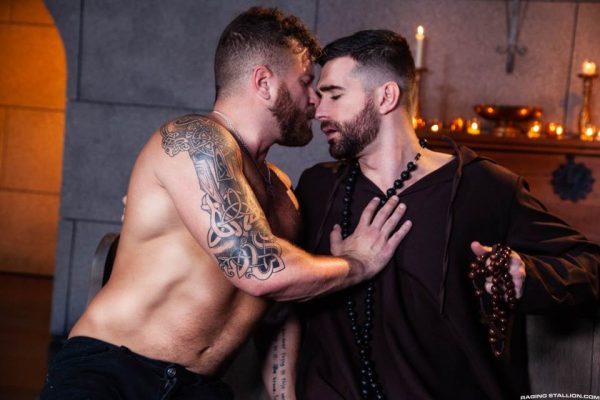 Woody Fox and Riley Mitchel for Raging Stallion