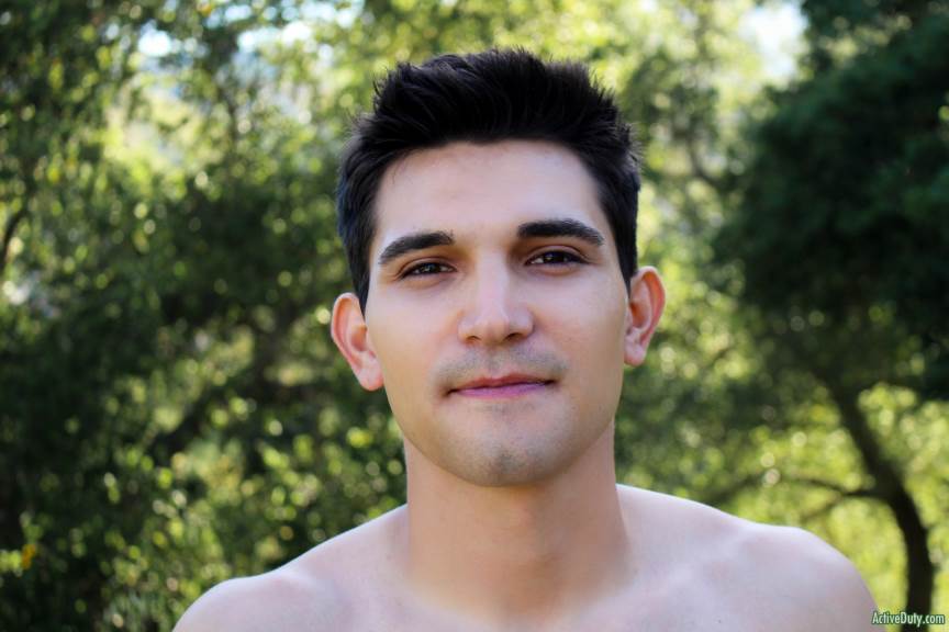 Johnny Stacks Jerks Off for Active Duty