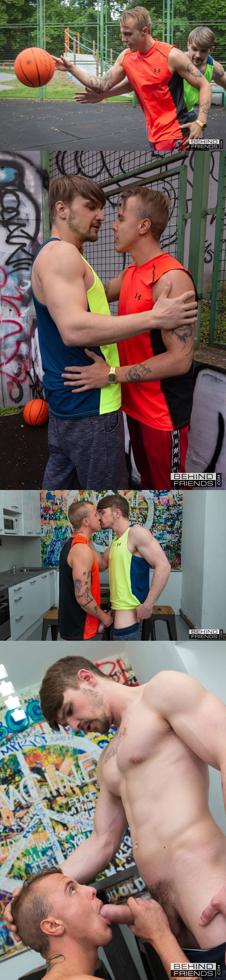 Behind Friends: Hans and Tony