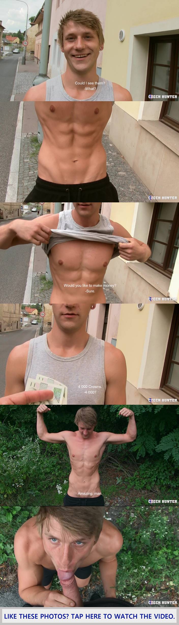 Czech Hunter - Episode 467: The Guy With A Perfect Six-pack