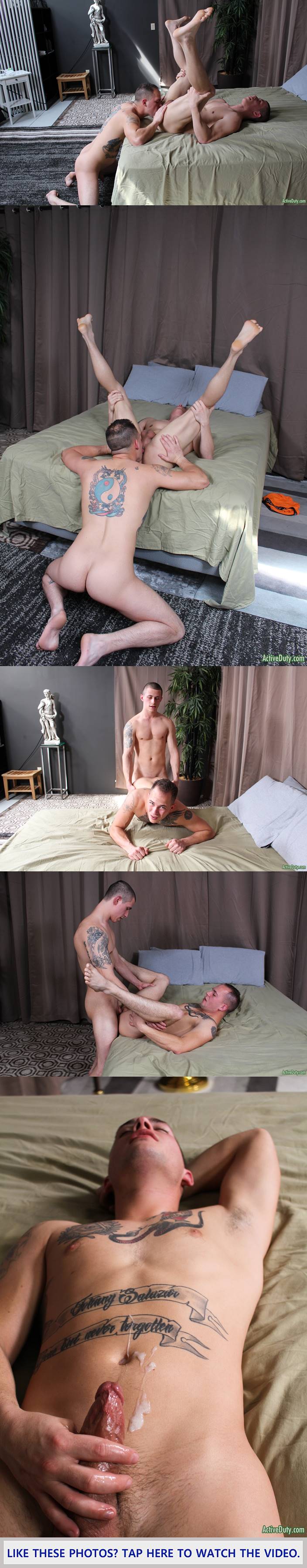 Richard Buldger and Bradley Hayes for Active Duty 1