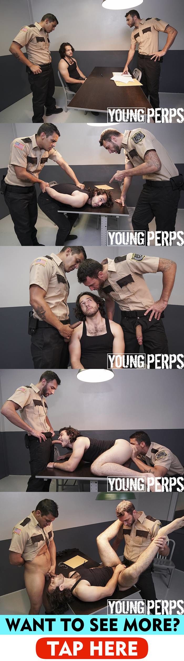 Young Perps: Leo Silva, Brian Adams & Dante Drackis