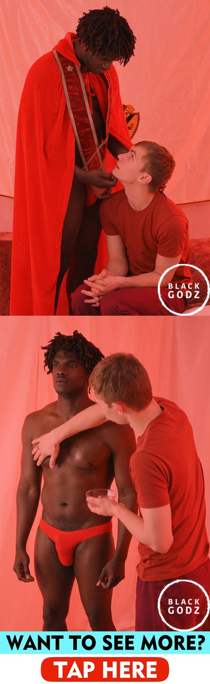 Black Godz: Darron Bluu & Devin Trez - Scene 3