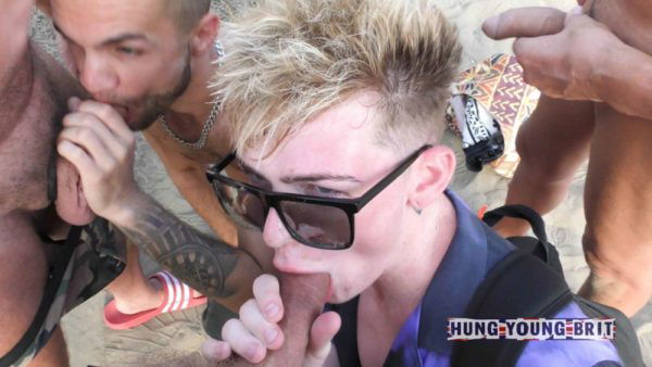 Hung Young Brit: Real Guys Orgy 2