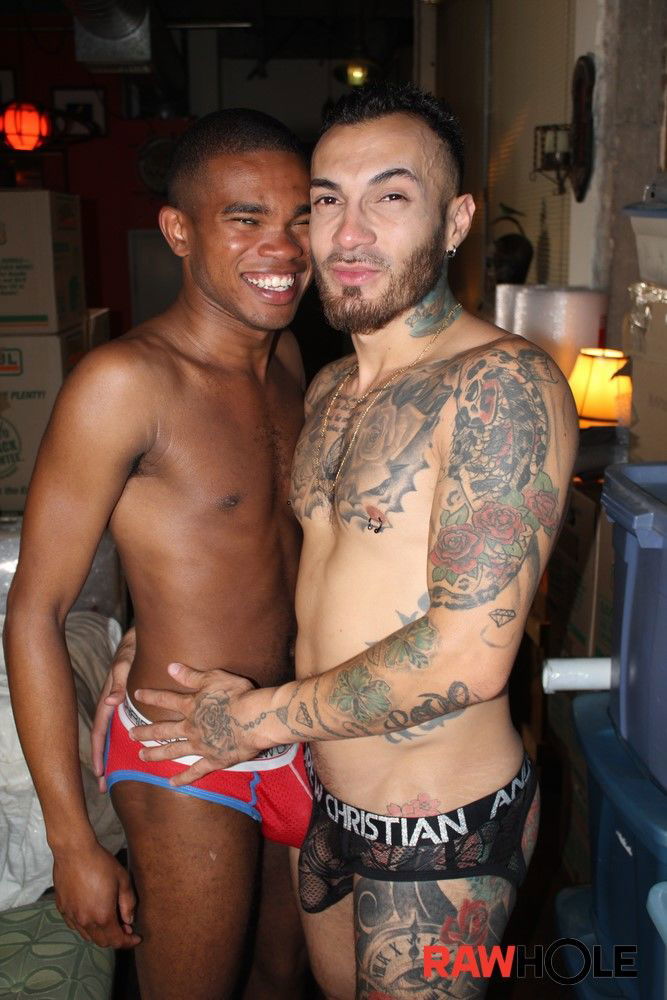 Matthew Grande Slamming Into Anthony Wood - Raw Hole