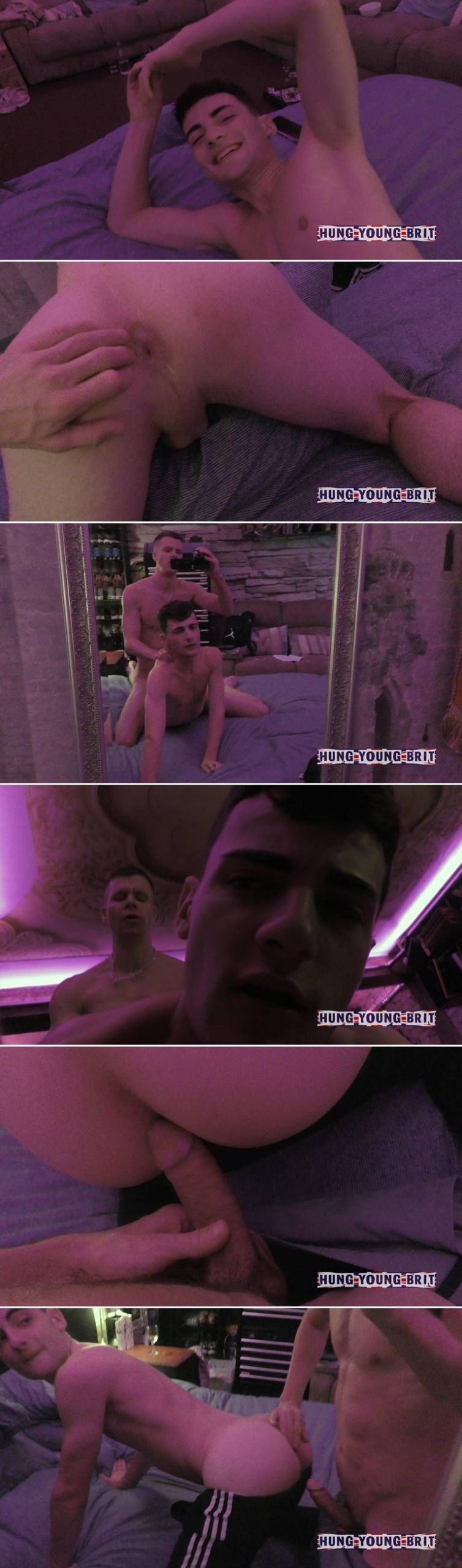 Hung Young Brit: George Plows A Horny Bottom