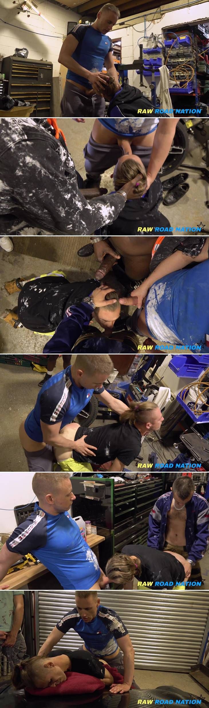 Raw Road Nation: 4 Greasy Tops Use 1 Hole