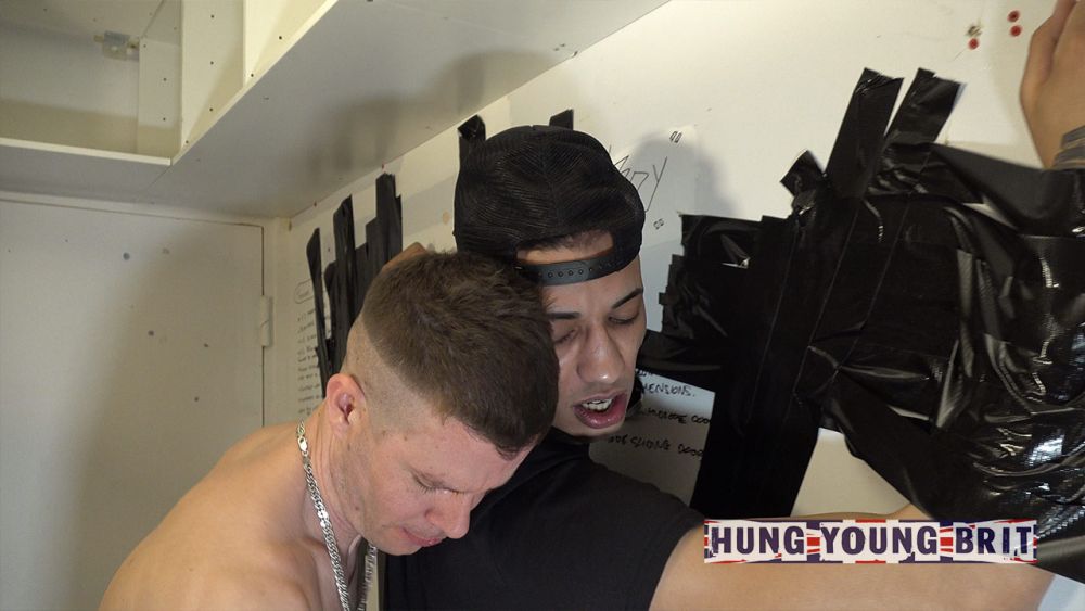 Hung Young Brit: Threesome With Stunning Model 1