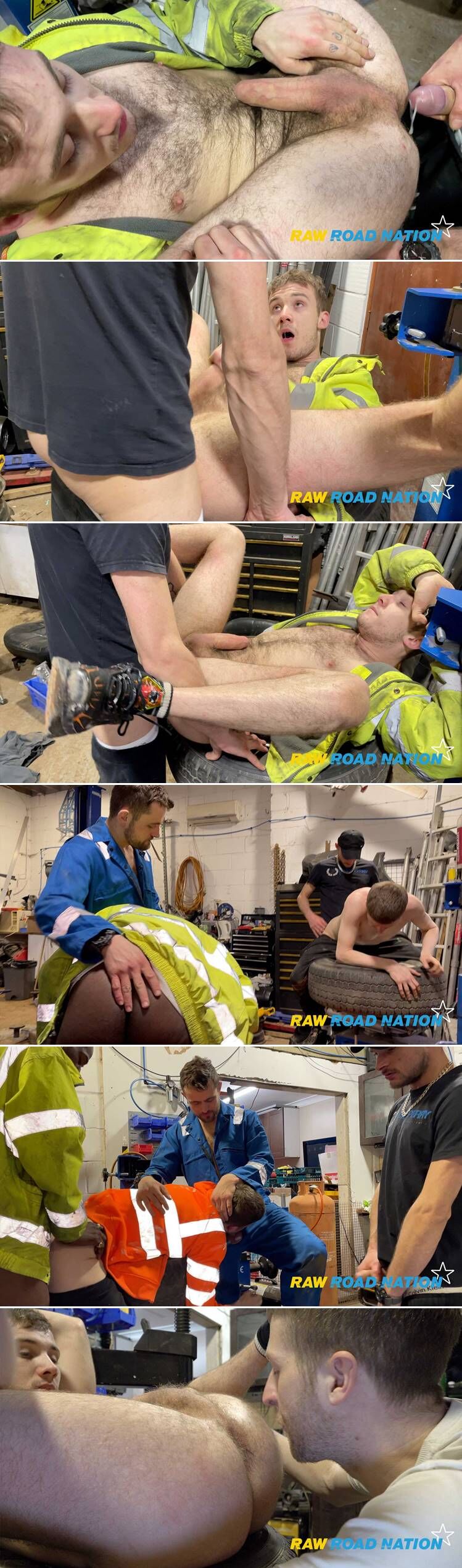 Raw Road Nation - Five Men Orgy