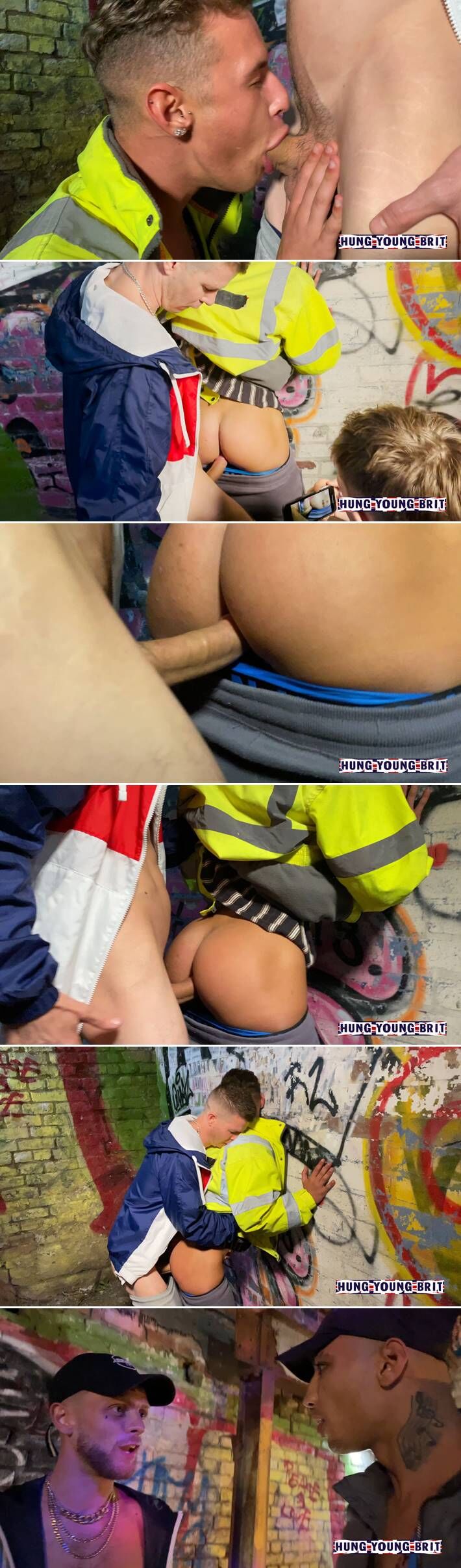 Hung Young Brit: George Barebacks Joshy Boy