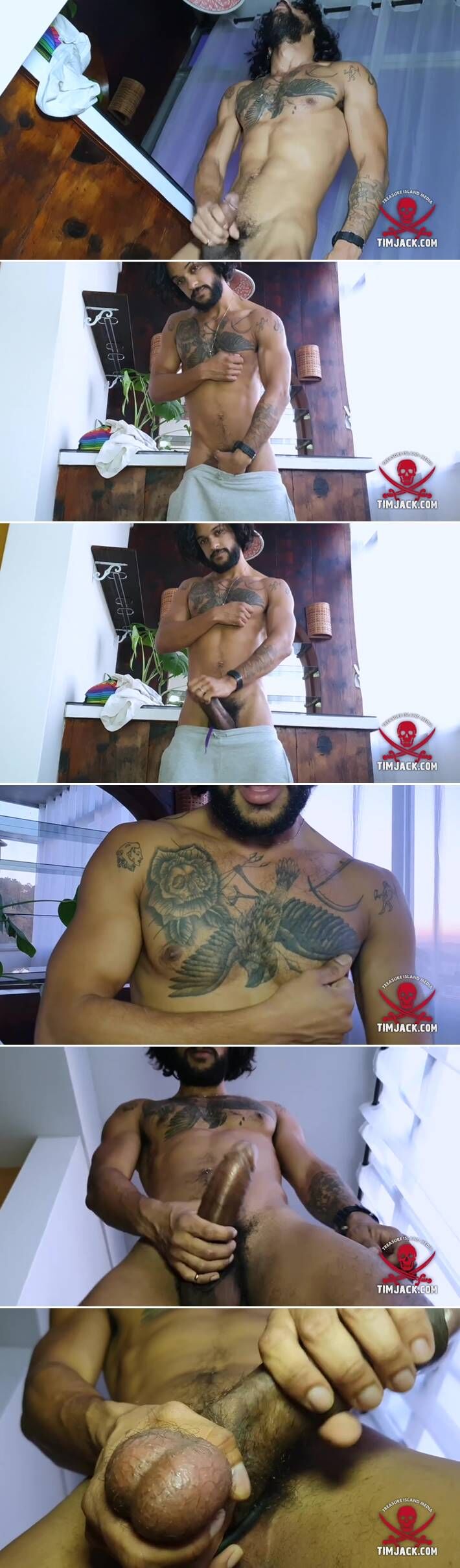 Adonnis Jerks Off For TimJack