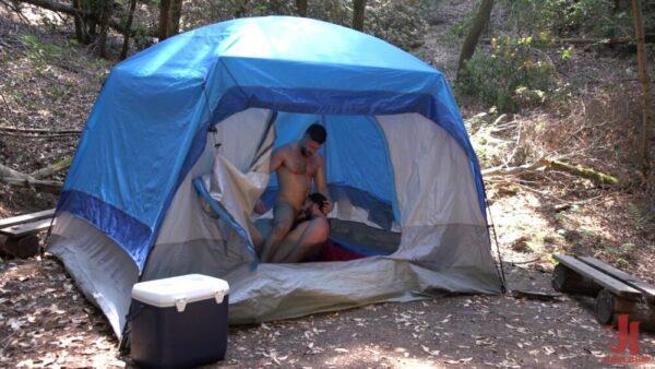 Tristan Jaxx Dominates Jackson Fillmore In The Woods 2