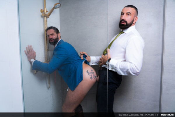 Wet Play, Part 1: Dani Robles & Joe Casio - Men At Play 1