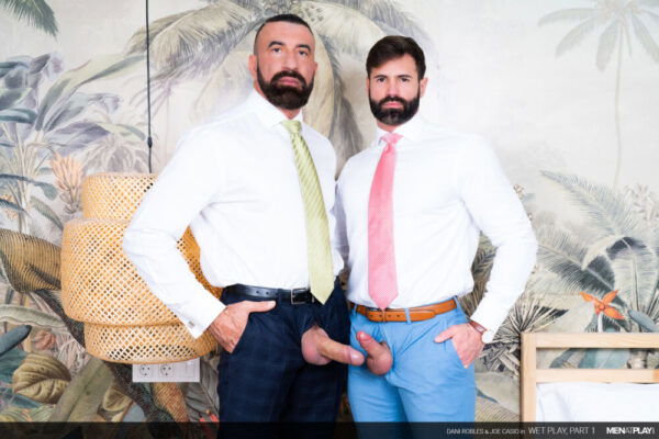 Wet Play, Part 1: Dani Robles & Joe Casio - Men At Play