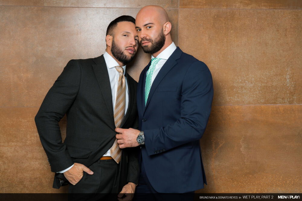 Wet Play - Part 2: Bruno Max & Donato Reyes - MenAtPlay 2