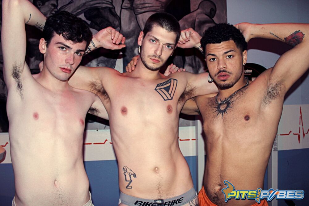 Pits & Pubes: Myott Hunter, Christian Ryder & Malakai White