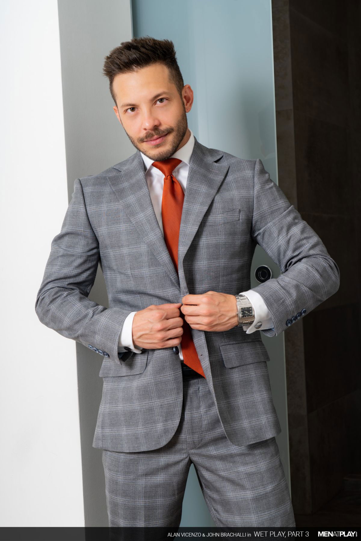 Wet Play - Part 3: Alan Vicenzo & John Brachalli - MenAtPlay