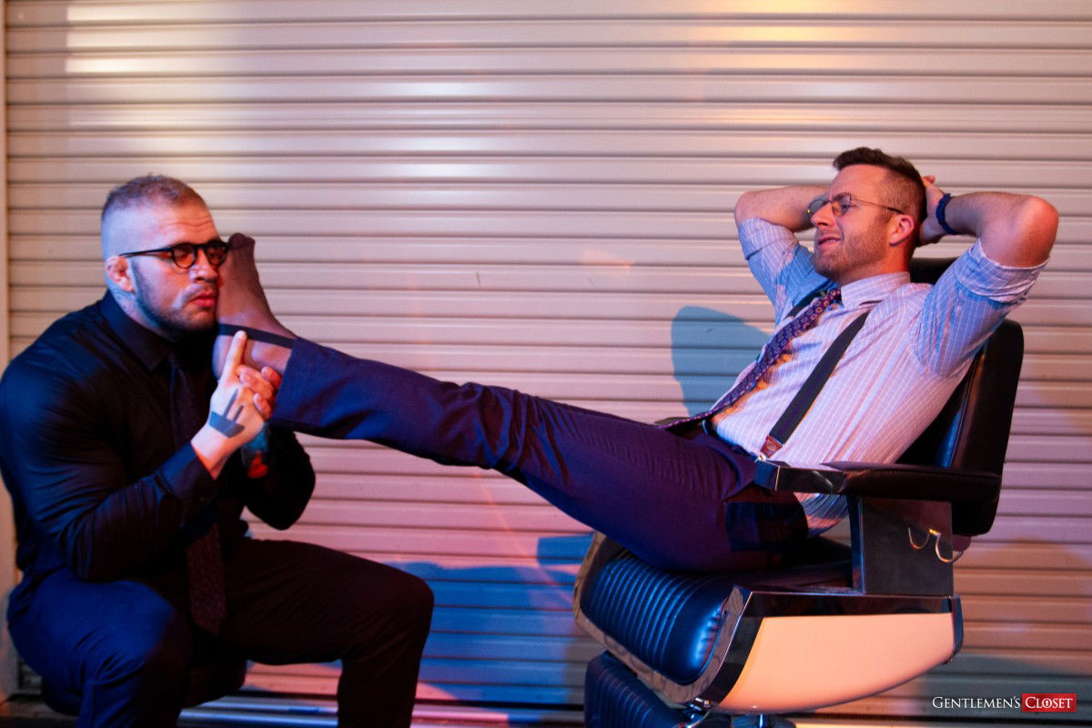 Davin Strong & Joel Someone Enjoy Each Other's Socks & Shoes 5