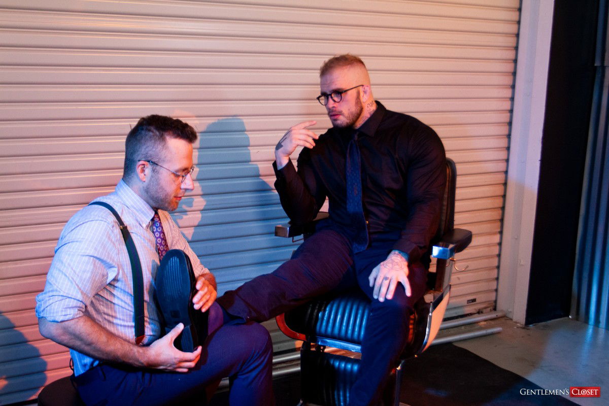 Davin Strong & Joel Someone Enjoy Each Other's Socks & Shoes 7