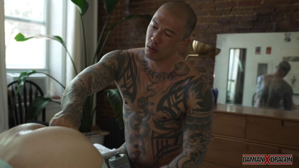 Damian Dragon Barebacks & Fists Chaotic Bottom 5