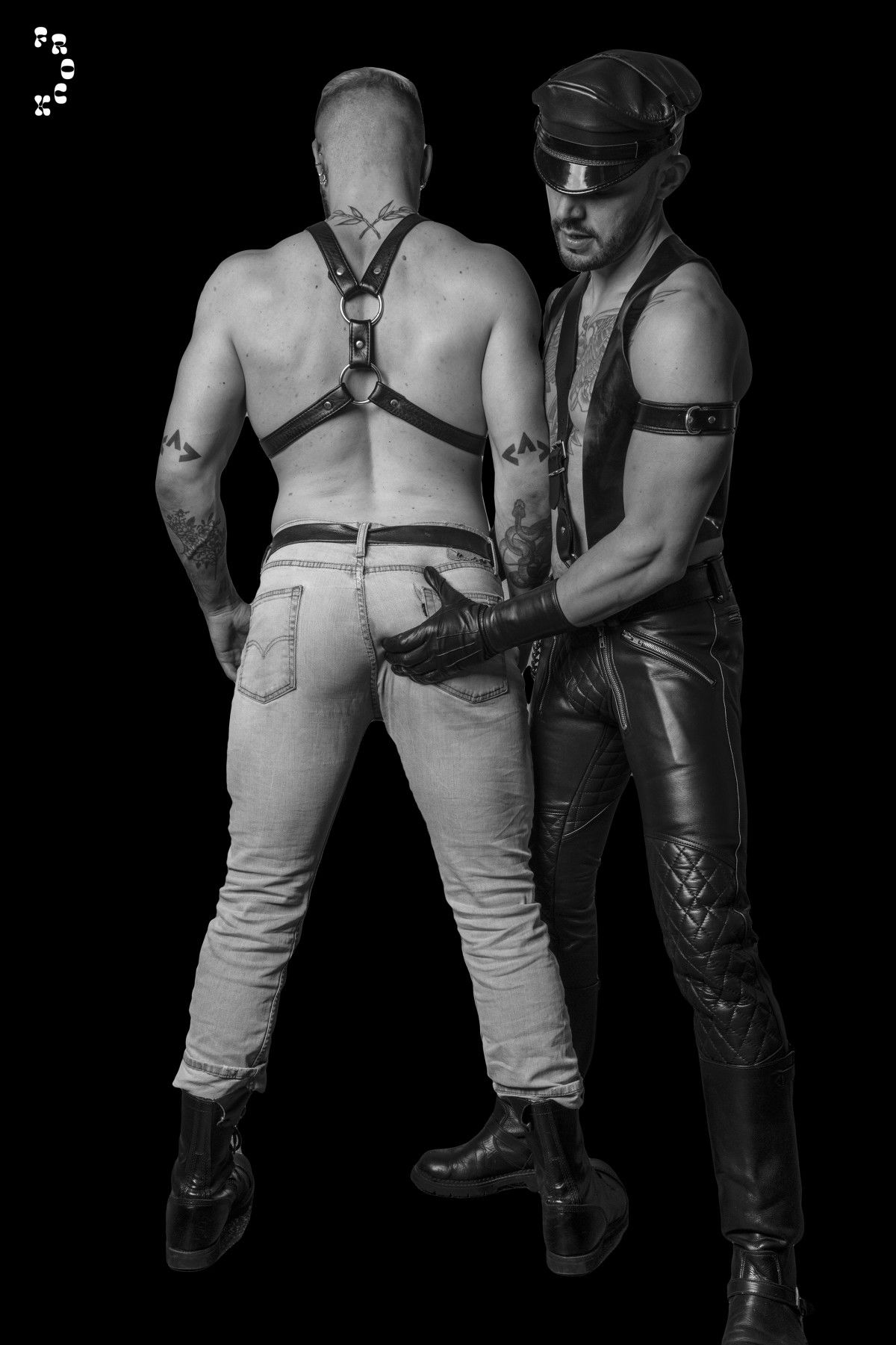 Gunnar Gates Serves A Hot Leather Master 7