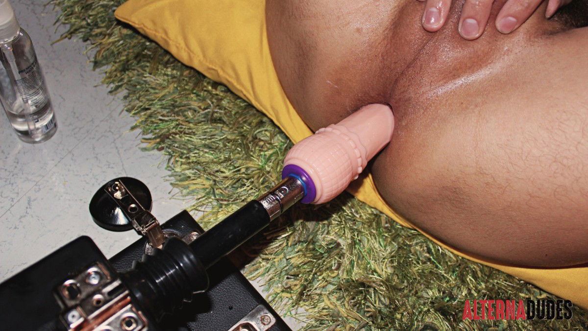 Maxx Stoner Gets Banged By The Dildo Machine 2