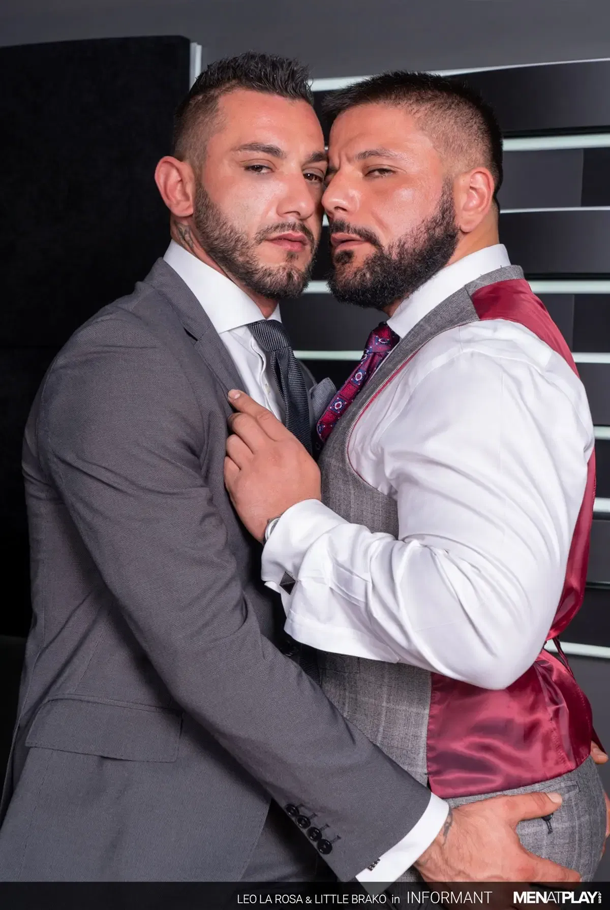 Little Brako Stains Leo La Rosa's Suit With Cum