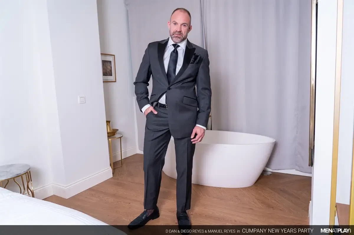 New Year's Party In Suits: D Dan, Diego Reyes & Manuel Reyes 1