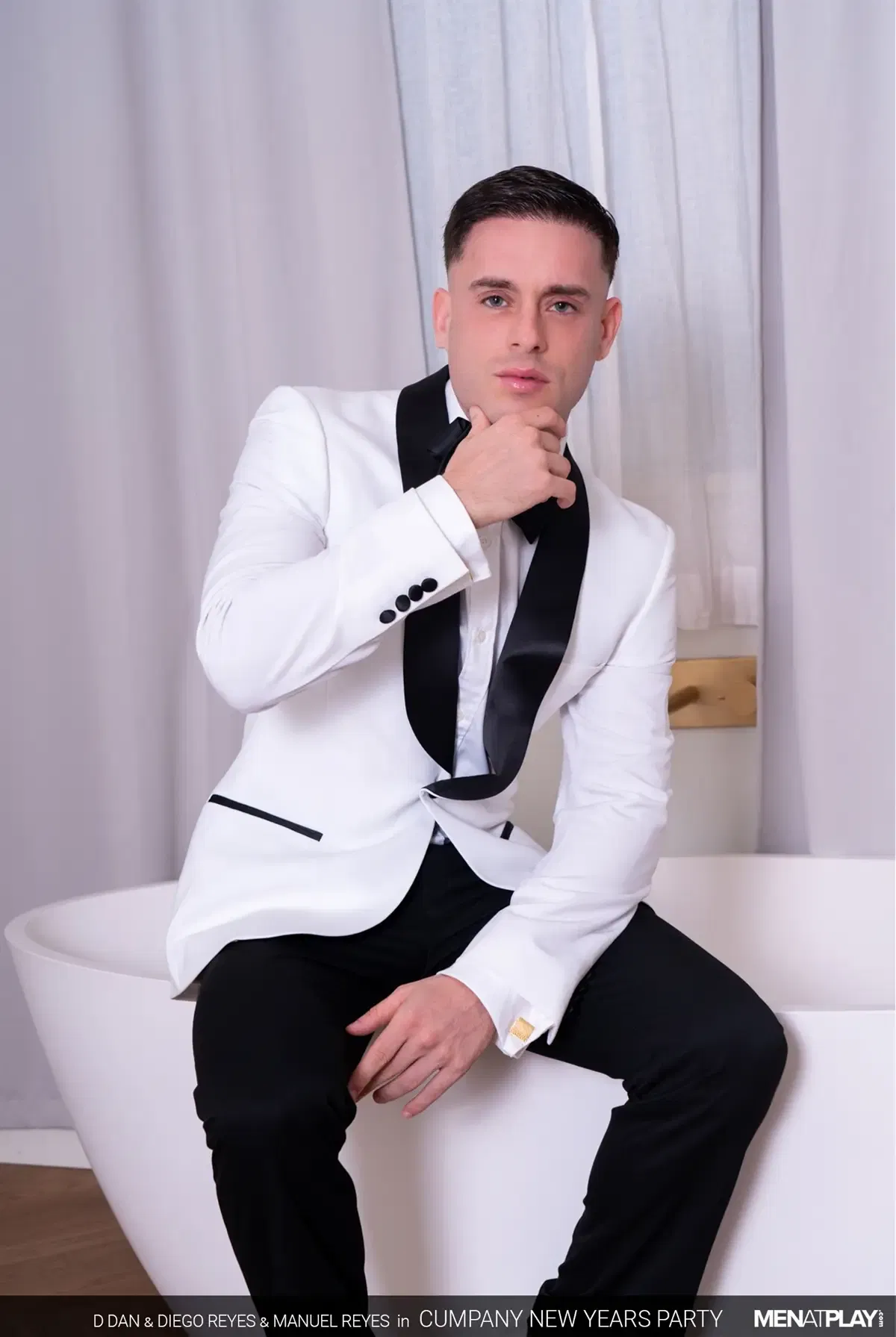 New Year's Party In Suits: D Dan, Diego Reyes & Manuel Reyes 2