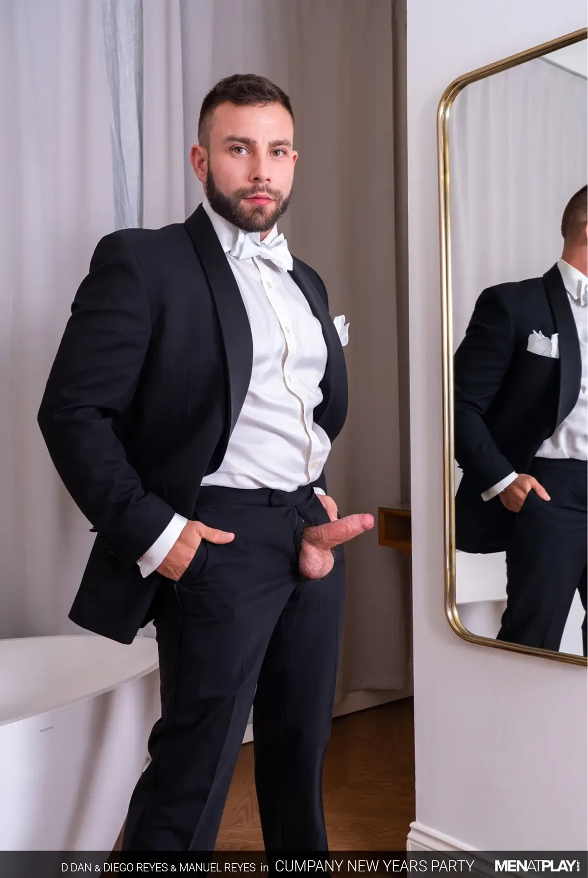 New Year's Party In Suits: D Dan, Diego Reyes & Manuel Reyes 8