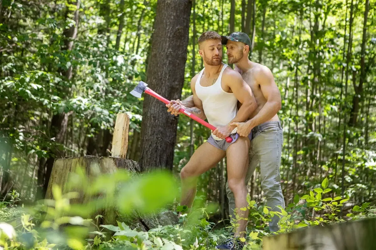 The DILF In The Woods: Olivier Robert & Paul Wagner 1
