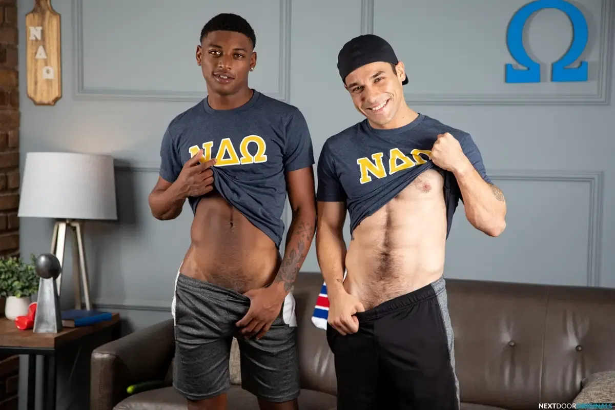 Fraternity Fantasies: Andrew Miller & Ty Santana 1